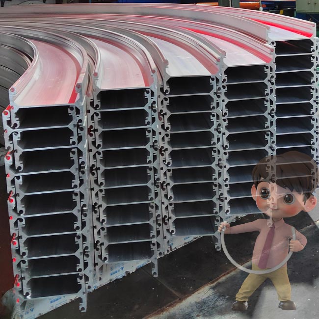 Luftfolie I-förmiges Aluminium dehnt und biegt sich
