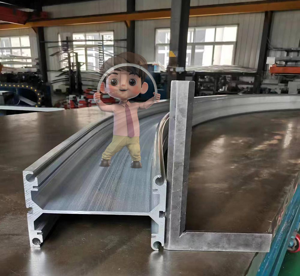 Luftfolie I-förmiges Aluminium dehnt und biegt sich