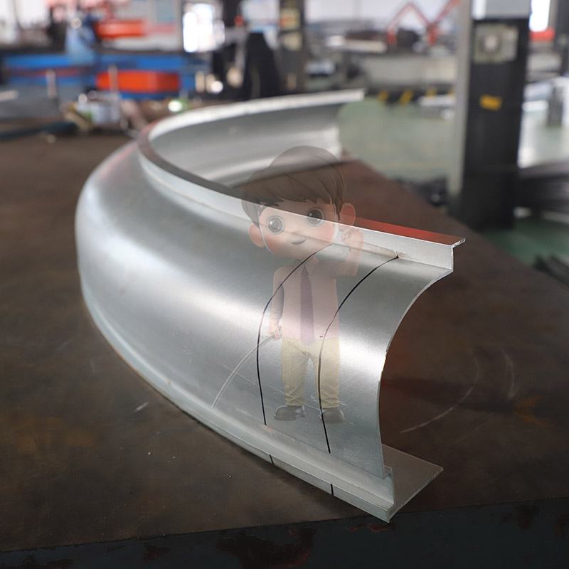 Aluminiumprofil Dekorleisten gebogen